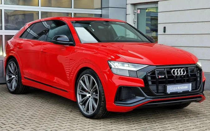 Audi SQ8 cena 567800 przebieg: 50, rok produkcji 2023 z Białogard małe 781